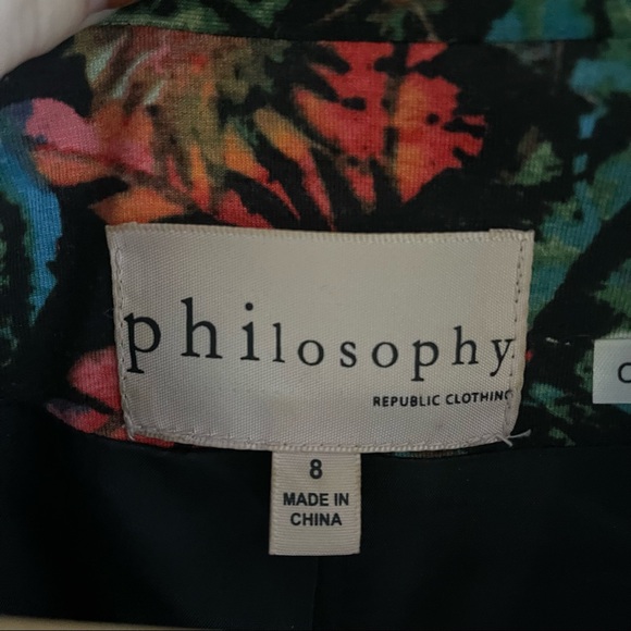 Philosophy floral blazer - Picture 3 of 3